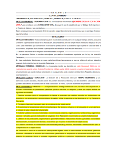✔ Acta Constitutiva: Otorgamiento de Becas