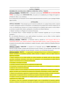 ✔ Acta Constitutiva: Actividades Educativas
